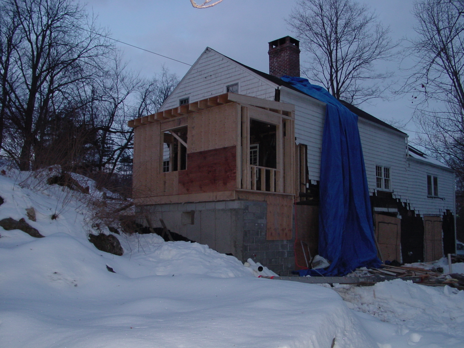 Master bath taking shape