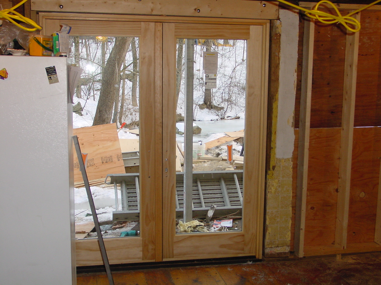 Tap room looking out