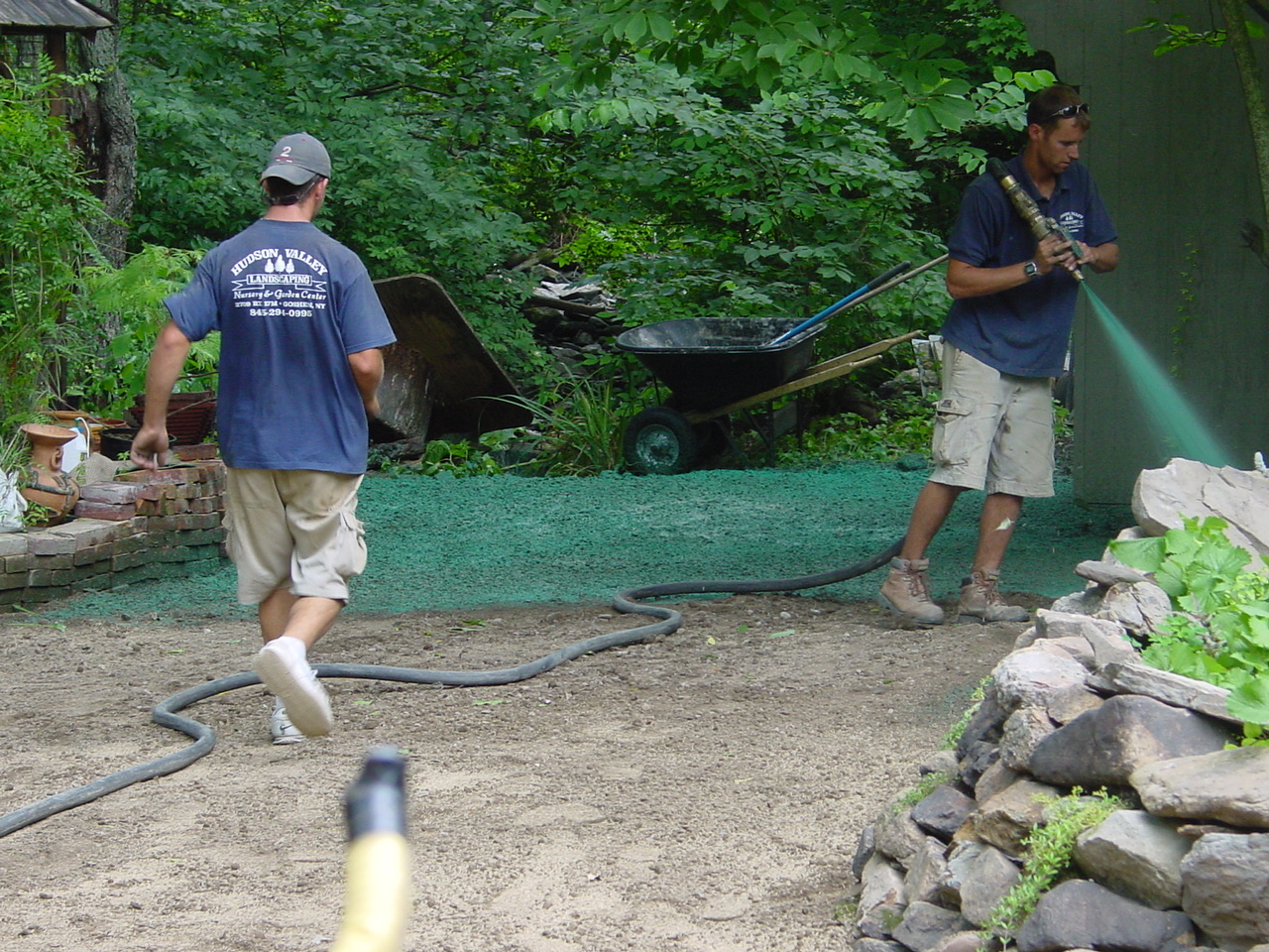 Pete hydroseeding