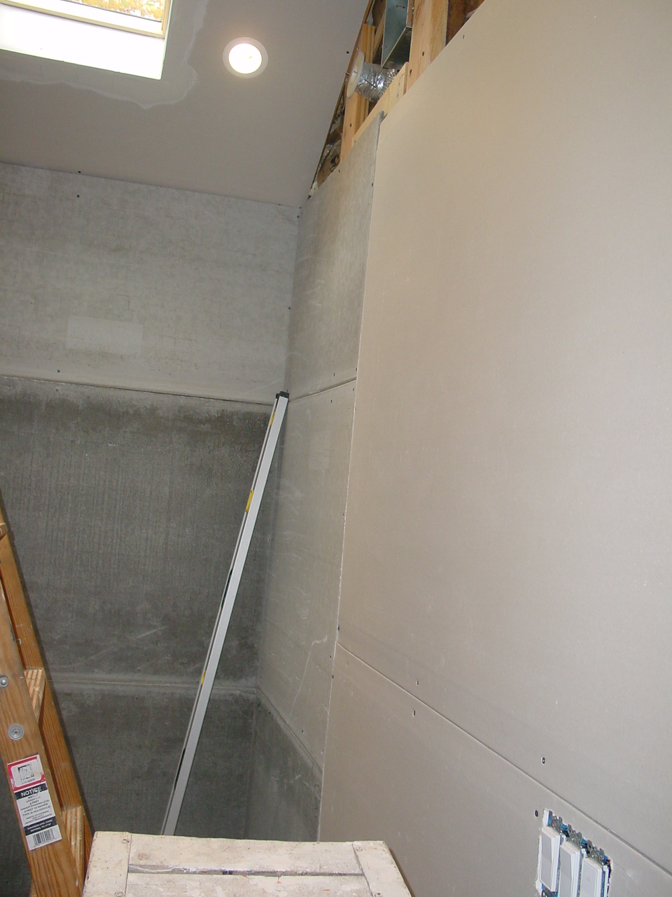 More sheetrock
