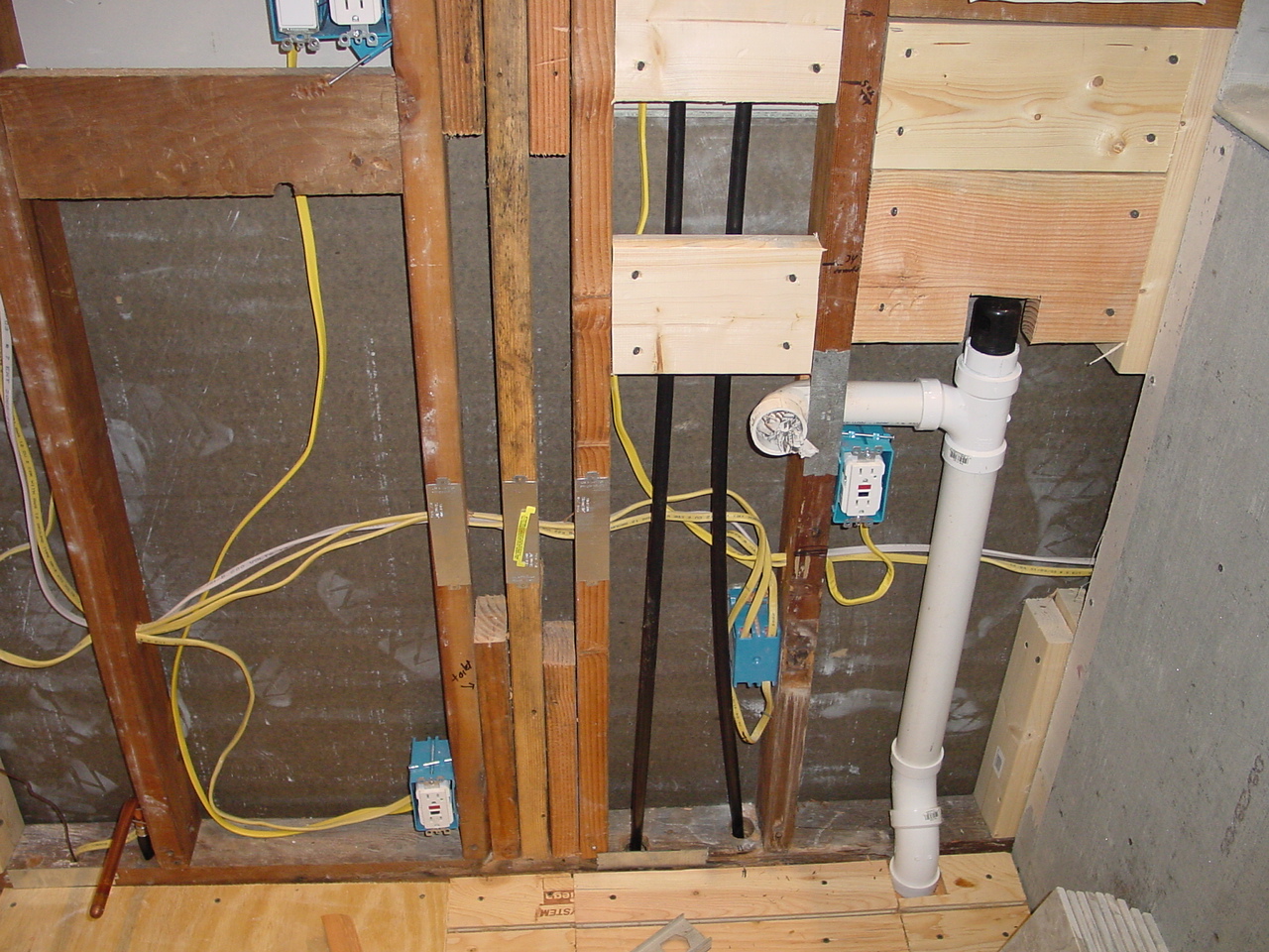 Plumbing for sink
