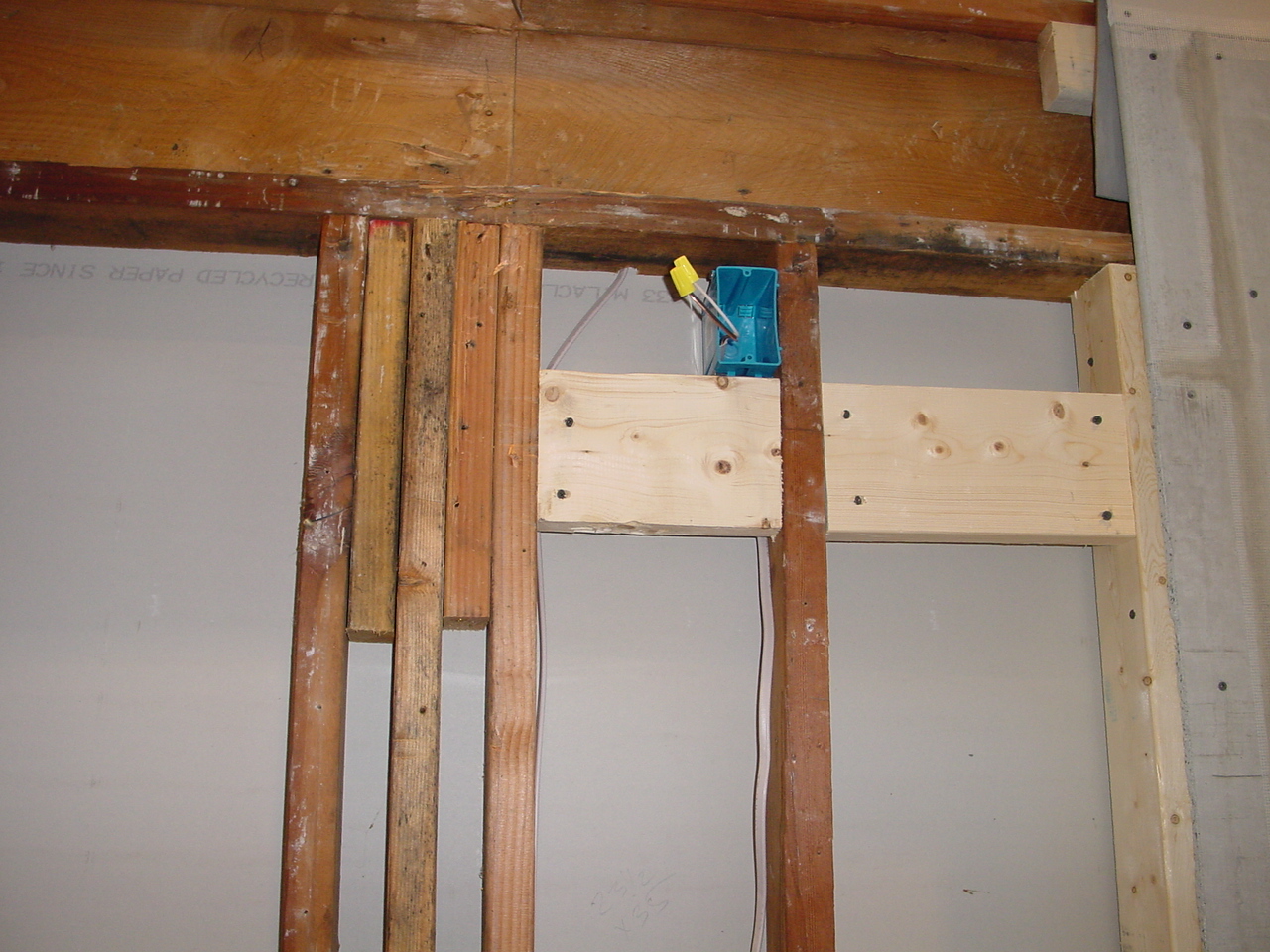 Vanity lights elec prep