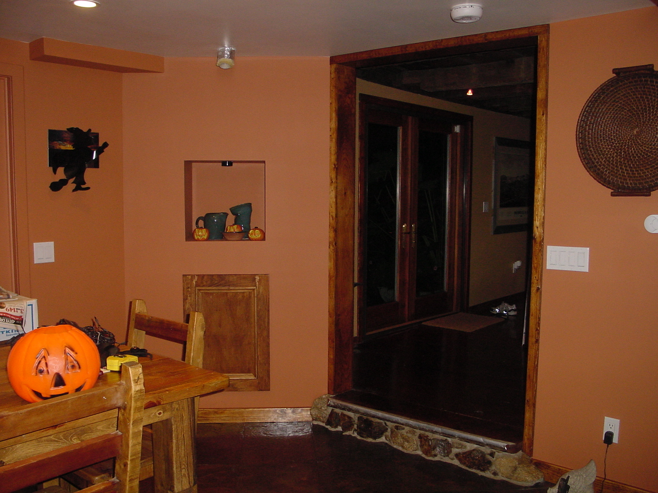 Cabinet door and staining done